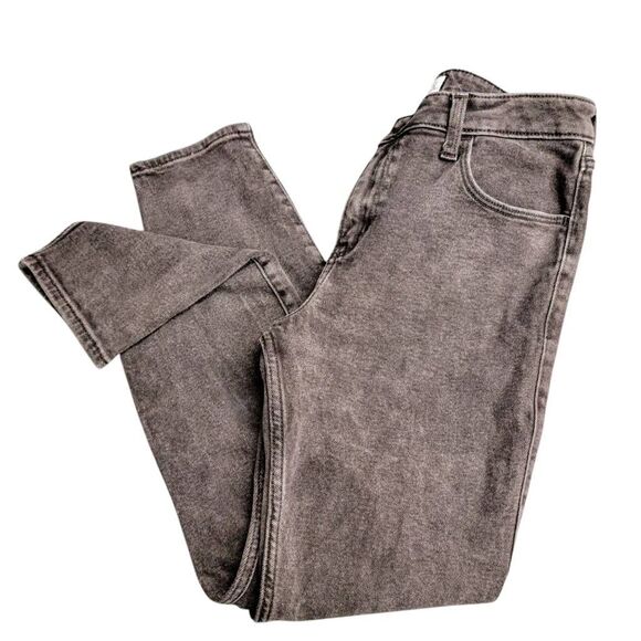 Abercrombie & Fitch Faded Black Premium Denim The High Rise Skinny Jeans - Picture 10 of 10